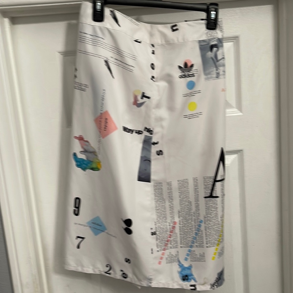 Adidas align pleated skirt